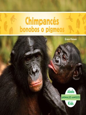 cover image of Chimpancés bonobos (Bonobos) (Spanish Version)